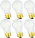 Frosted E26 LED Bulb 6W Equal E26 Edison Bulb 60 Watt Neutral White 4000K E26 Bulb Dimmable AC120V 600lm A15 Light Bulb led for Rustic Sputnik,Cha...