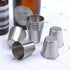 Ruisita 12 Pieces Stainless Steel Shot Cups Stainless Steel Shot Glass Drinking Tumbler (1 Ounce/30 ml)...