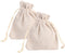2Pcs Linen Bread Bags, 6” x 8” Reusable Bread Bags for Homemade Bread Sourdough Small Drawstring Bags Reusable Produce Bags Washable Muslin Bags w...