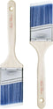 Bates- Paint Brushes, 2.5 inches, 2 Pack, Angle Brushes, Treated Wood Handle, Paint Brushes for Walls, Stain Brush, Wall Paint Brushes, Furniture ...