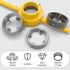 PVC Thread Maker Tool, NPT Die Set, Pipe Threader Plumbing Tool, with 3 Dies,1/2", 3/4", 1", Pipe Threader Kit...