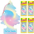 LITTLE TREES Air Fresheners Car Air Freshener. Hanging Tree Provides Long Lasting Scent for Auto or Home. Cotton Candy, 24 Air Fresheners...