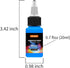 Airbrush Paint, 11 Colors Airbrush Paint Set (20 ml/0.7 oz), Ready to Spray, Opaque & Neon Colors, Water-Based, Premium Acrylic Airbrush Paint Kit...