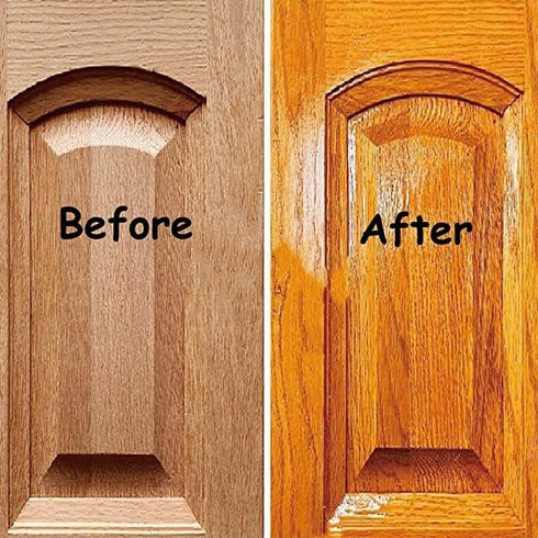 Godora 2pcs 8OZ Waterproof Tung Oil for Wood Finishing with Towel, 100% Natural Pure Tung Oil with Good Penetration for Indoor and Outdoor, for Ba...