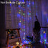 Curtain Lights, String Lights Bedroom, 300 LED 9.8x9.8Ft Twinkle String Light Decorations for Window Wedding Bedroom Wall Party Backdrop, Cute Hom...