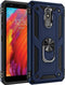 Military Grade Drop Impact for LG Aristo 4 Plus Case,LG Aristo 4+/Aristo4/K30 2019/Prime 2/Escape Plus Case Metal Rotating Ring Kickstand Holder M...
