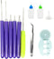11 Pcs Paper Quilling Tools, Different Sizes Handmade Rolling Curling Quilling Needle Pen for Advanced Quiller, DIY, Handcraft, Scrapbooking, Card...