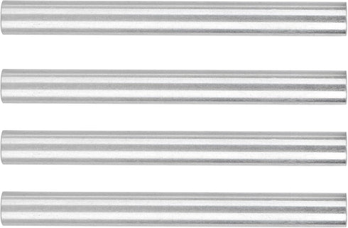 4PCs Aluminum Standoffs Round Tube Extension Support Round Sleeve Connector Rod Bar Stud Tube Nut M4 x 0.7mm Female Threads 60mm Length Robotics A...