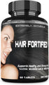 HAIR FORTIFIED Hair Growth Product – Hair Vitamins - Biotin 10000 Mcg | Keratin – Silica Horsetail Hair Supplement. Fuller. Thicker Healthy Hair. ...