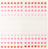 Sparkle and Bash 100-Pack Valentine’s Day Heart Napkins - 5 x 5-Inch Folded Pink Paper - 3-Ply Soft Absorbent - Decorative Party Supplies for Home...