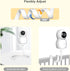 Baby Monitor Mount Compatible with BG1049 and Most Other Baby Monitors, Universal Baby Monitor Holder, Flexible Baby Camera Mount Attaches to Crib...