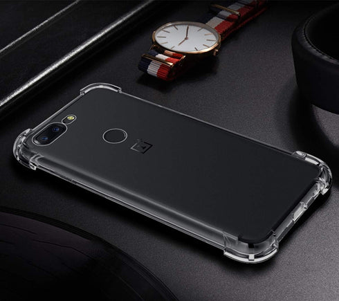 iCoverCase Compatible with OnePlus 5T Case, Crystal Clear Soft TPU Shock Absorption Bumper Slim Thin Cover Case -Clear...