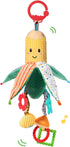 Hanging Rattles Toys, Car Seat toys for babies 0-6 months, Newborn Crib Toys Sensory Corn Soft stuff Baby Stroller Toys with Crinkle, Squeaky & Te...