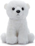 The Petting Zoo Polar Bear Stuffed Animal Plushie, Gifts for Kids, Wild Onez Babiez Zoo Animals, Polar Bear Plush Toy 6 inches...