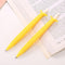 2Pc Yellow Banana Fruit Cute Writing Supplies Kids Gifts Drawing Students Mechanical Pencil Press Pens Automatic Stationery Pencils...