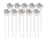 10 Pack Bioluz LED MR16 Socket, GU5.3 Socket, LED Halogen Lamp Ceramic Wire Connector Base Socket Adapter MR16 MR11 G4 GU5.3 Socket (Pack of 10)...