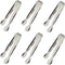 6PCS Ice Tongs Mini Sugar Tongs 4.25Inch Stainless Steel Small Serving Tongs, Small Kitchen Tiny Tongs for Appetizers,Tea Party, Coffee Bar, Desse...
