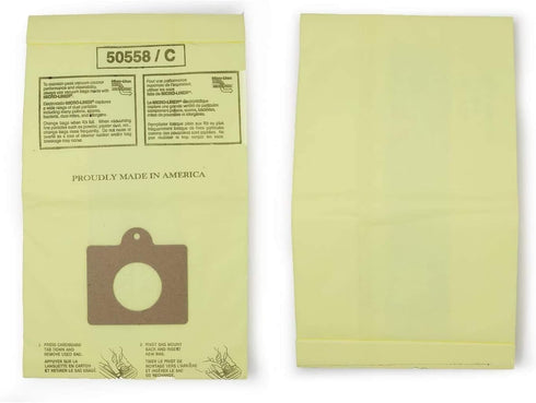 9 Vacuum Cleaner Bags for Sears Kenmore 5055 50557 50558 Panasonic C-5 C5 C Q...
