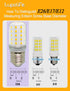 E26 LED Refrigerator Light Bulb AC100-265v 3.5W 40Watt Fridge Lamp for Appliance Frigidaire Freezer Bulb, 4W Warm White 3000K, 2 Pack...