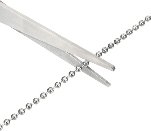 MECCANIXITY Toilet Flappers Chain, 25cm Toilet Handle Lever Lift Flush Replacement Ball Chain Link, 304 Stainless Steel Pack of 3...