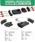Metri-Pack 46Amp (3-PIN) 630 Series Waterproof Connector Terminals and Seals 10-12 AWG...