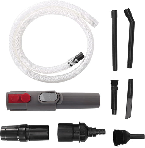 Cleaning Kit, Multi Functional Mini Plastic Durable Vacuum Cleaners Adapter Tool Car Vehicle Cleaning Kit for Cleaning Cars, Sewing Machines, Elec...