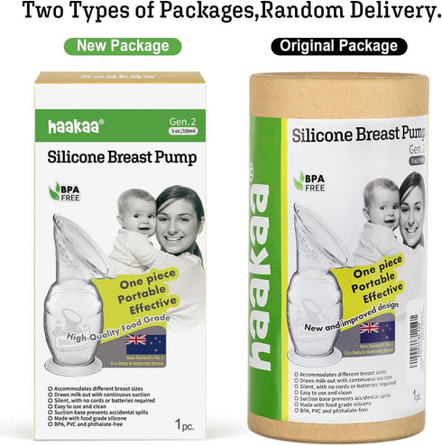 haakaa Gen.2 Manual Breast Pump 150ml/5.4oz...
