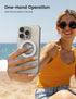 Magnetic Phone Ring Holder for Mag Safe - Lamicall Magnetic Finger Phone Ring Stand Holder, Magnet Ring Grip, Compatible with iPhone 15 14 Plus 13...
