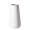 D'vine Dev 8 Inch Ceramic Flower Vase Matte Finishing, Minimalist Design for Home Décor, Bedroom, Living Room, Centerpieces, Office, White, VS-XH-...