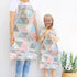 2 Pack Cotton Adjustable Parent and Child Apron with Pockets Mommy and Me Matching Set, Baking,Painting...