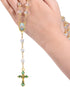 60Pcs/30Set Rosary Making Kits Supplies Religion Cross and Center Medal Charms Alloy Picture Jesus Enamel Pendant for Diy Prayer Necklace Jewelry...