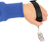 Disabled Eating Aids Utensil Holders Eating Assistance Hand Cuff for Holding Spoon, Fork, Cutlery Adjustable Nylon Gripping Strap for Limited Mobi...