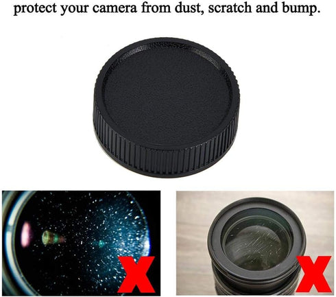 5Pcs Lens,Portable Camera Rear Lens Cover for Leica L39 M39 and 39mm Screw Mount Camera Lenses...