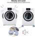 MWELLEWM Shock and Noise Cancelling Washing Machine Support, Plastic Noise Reducing Anti Slip Anti Vibration Rubber Washing Machine Feet Pads, Ant...