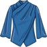 Simplicity Misses' Tops Sewing Pattern Packet, Design Code S9783, Sizes 6-8-10-12-14, Multicolor...