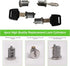 4 Pack Lock Cylinders Compatible with Yakima Car Roof Rack System Components SKS Lock Cores, Includes 4 Cylinders Cores, 4 Opening Keys and 1 Cont...