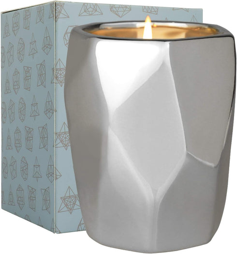 LA JOLIE MUSE Pine Birchwood Scented Candle, Christmas for Home, Calming Silver Birch, 80 Hours Long Burning, Natural Soy, 10 Oz...
