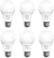 SHINESTAR A19 LED Light Bulb, 60W Equivalent Light Bulbs, E26 Base, 9W 5000K Daylight, 800 Lumens Non-Dimmable LED Bulb, 14000 Hour Lifetime, 6-Pa...