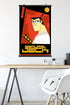 Trends International Samurai Jack - Red Wall Poster, 34L x 22.4W, Premium Poster & Clip Bundle...