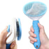 Dog brush, cat brush, Dog Brush for Shedding, self-cleaning pet brush, removes loose hair and tangles, promotes blood circulation, pet accessory, ...