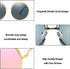 Dollger Metal Double Circle Wire Frame Oversized Round Sunglasses for Women...
