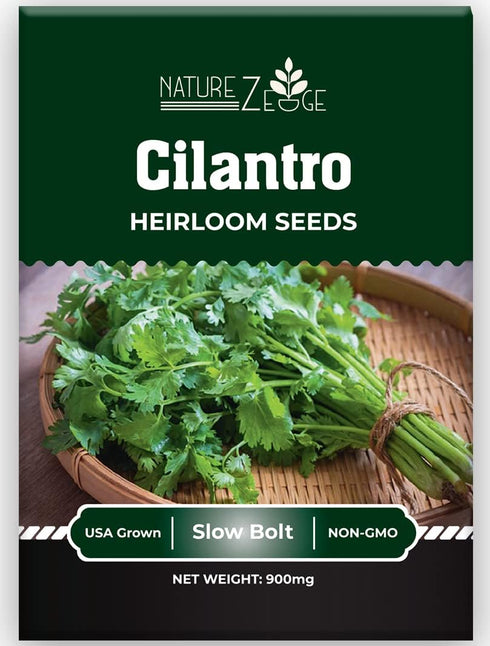 5 Herb Seeds Variety Kit, Oregano, Cilantro, Parsley, Basil, Chives...