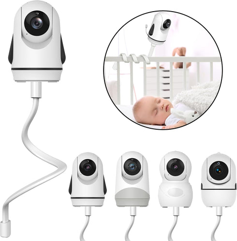 HelloBaby Monitor Mount for HB6550/HB6339/HB6550pro/HB65/HB40,Universal Monitor Stand for 1/4 Threaded Port,Adjustable Angle Camera Holder,Twist M...