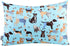 Toddler Pillowcases - 2 Pack Pillowslip Case Fits Pillows Sized 13 x 18 or 12x 16 Bedding Pillow Cover for Sleeping Kids Bedding Pillow Cover Dog ...