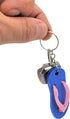 Colorful Flip Flop Keychains (48 Pack) 2.5" Luau Sandal Key Chains. Rubber. Great for Party Favor, Backpack Purse, Luggage, Prizes, Giveaways. (Pa...