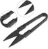 uxcell 3Pcs 4.1-inch Sewing Trimming Scissors Nipper Embroidery Thread Yarn Fishing Thread Beading Cutter Black...