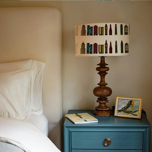 FINGERINSPIRE 4Pcs Layered City Skyline Painting Stencil Set 5.9Inch PET City Building Silhouette Drawing Template Reusable Architecture and Local...