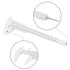 Plastic Vernier Caliper (2pcs), 150 mm Mini Plastic Caliper for School Student, Portable 0-6 Inch Measuring Tools, Sliding Gauge...