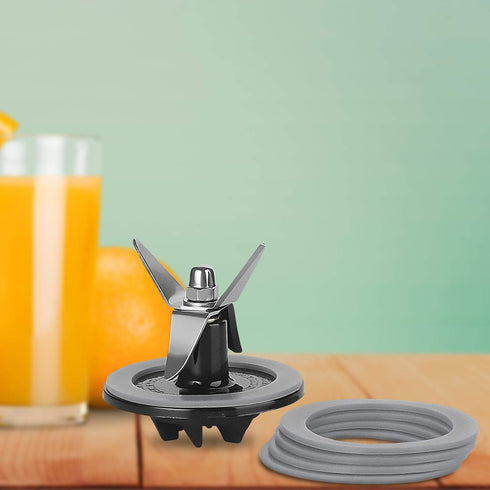 Boao 5 Pack Rubber Gaskets Replacement Seal Blender Replacement Parts Silicone O-Ring Gasket Seal Compatible with Oster and Osterizer Cuisinart Cb...