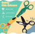 Kids Scissors, Sopito 3PCS 4.7" Toddler Scissors Children Safety Scissors for Kid Ages 2-4, Blunt Tip Preschool Training Art Craft Scissors...